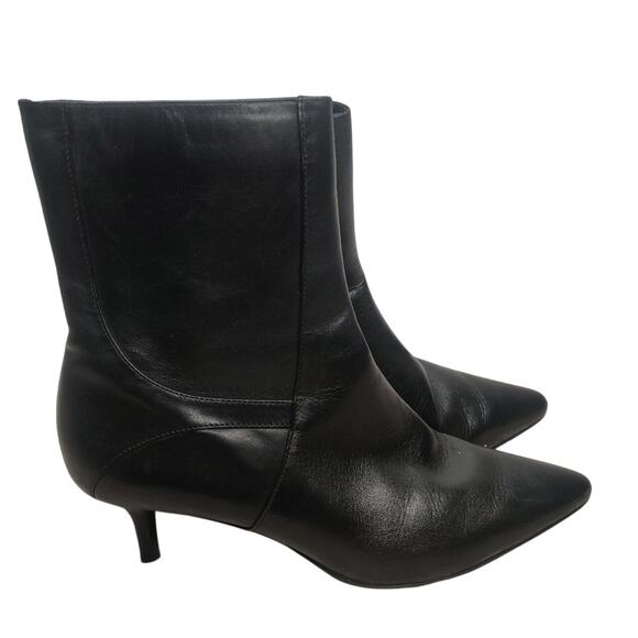 Y2K Cole haan pointed kitten heel bootie sz 6 - Picture 3 of 6